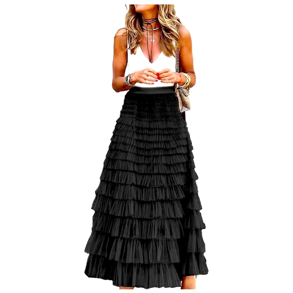 Fluffy tulle skirt-New!